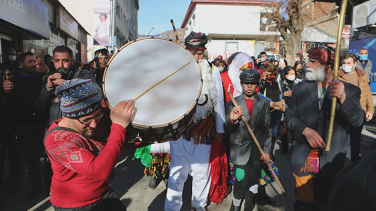 Dersim'de yeni yılın gelişi ‘Gağan’ geleneğiyle kutlandı