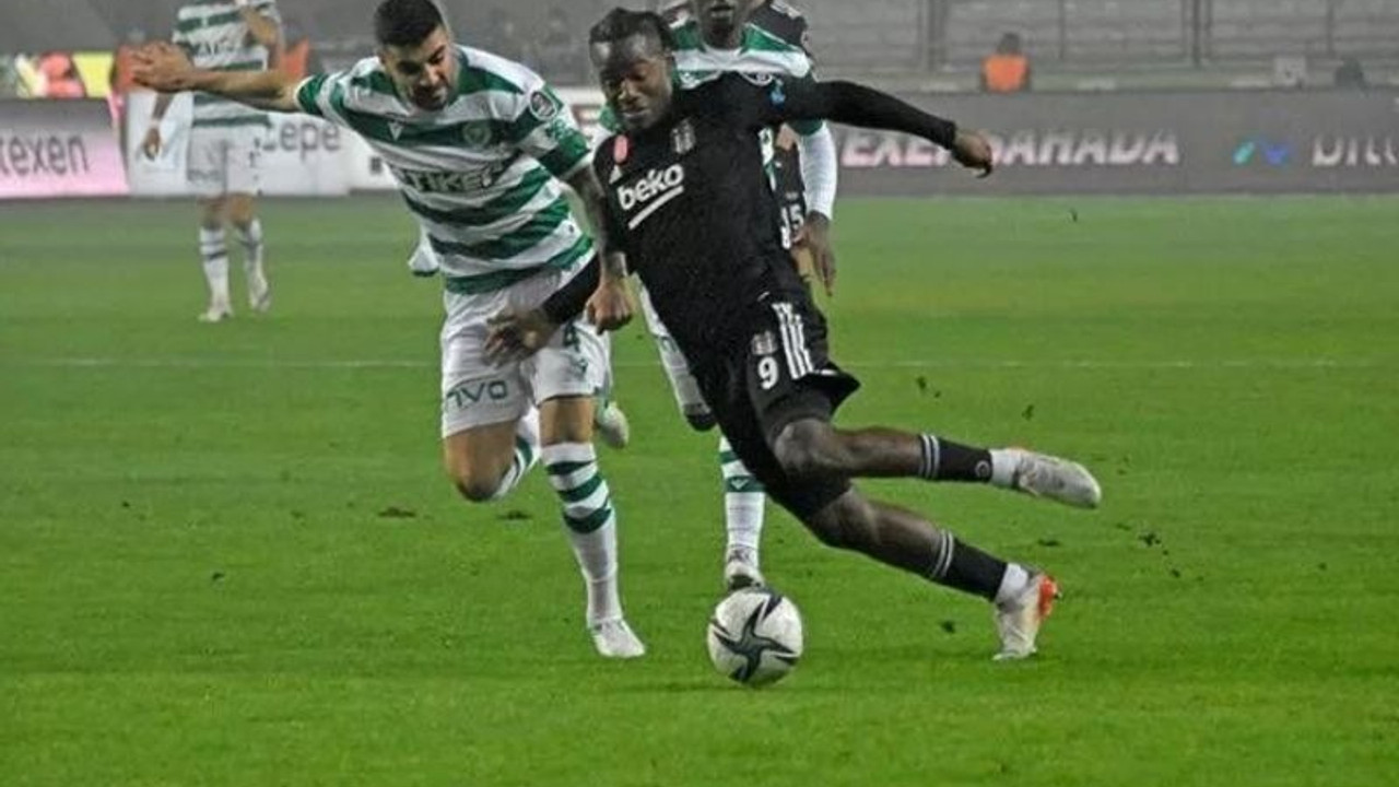 Konyaspor - Beşiktaş maçı 1-0 sona erdi