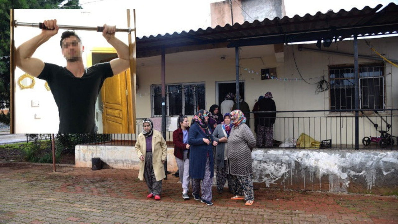 Hava değişimine gelen asker, ailesinin evini yaktı