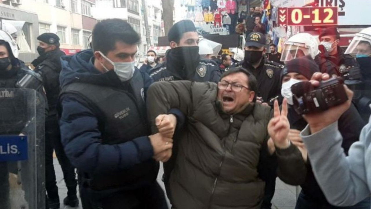 Şirinevler'de HDP'ye saldırıyı protesto edenler gözaltına alındı