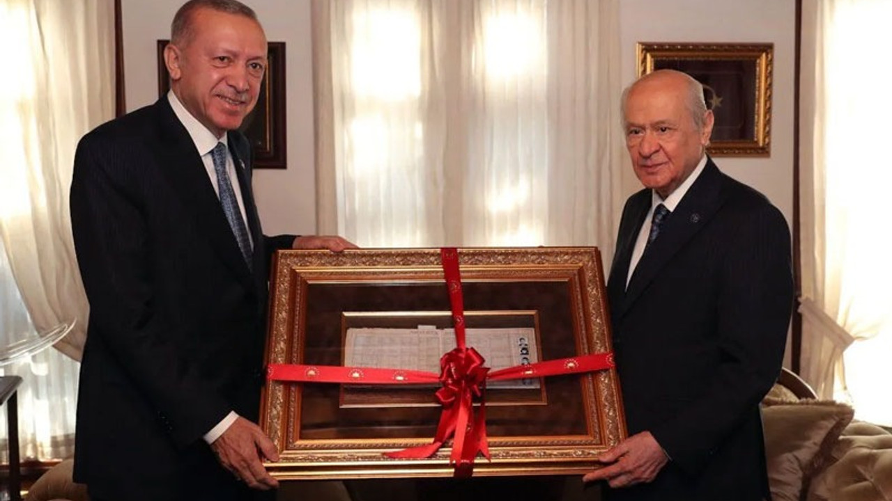 Erdoğan'dan Bahçeli'ye iki doğum günü hediyesi