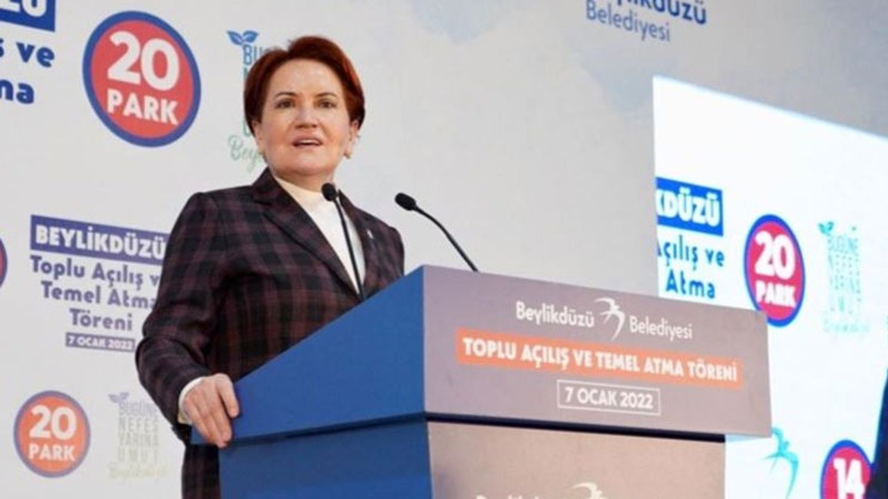 Akşener: Bu salonda herhalde emniyeti temsilen bir tek ben varım