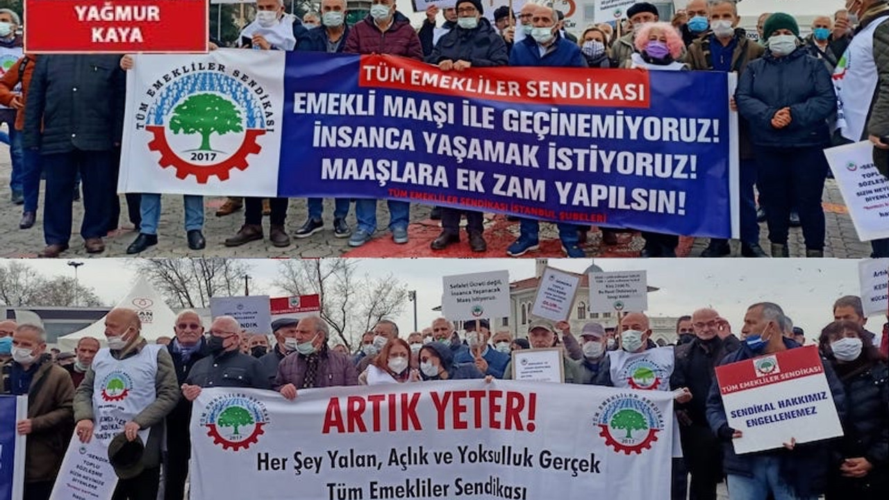 Sokaktan seslendiler: Emeklilere seyyanen zam yapılsın