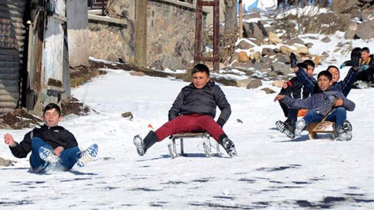 Dersim’in iki ilçesinde kar tatili