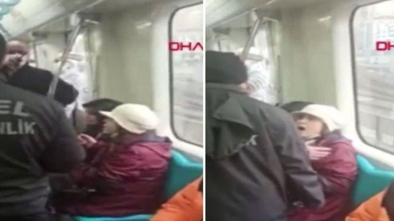 Maske takmayan iki yolcu Marmaray'dan indirildi