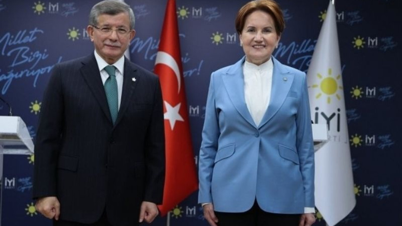 Davutoğlu, Akşener ile görüştü