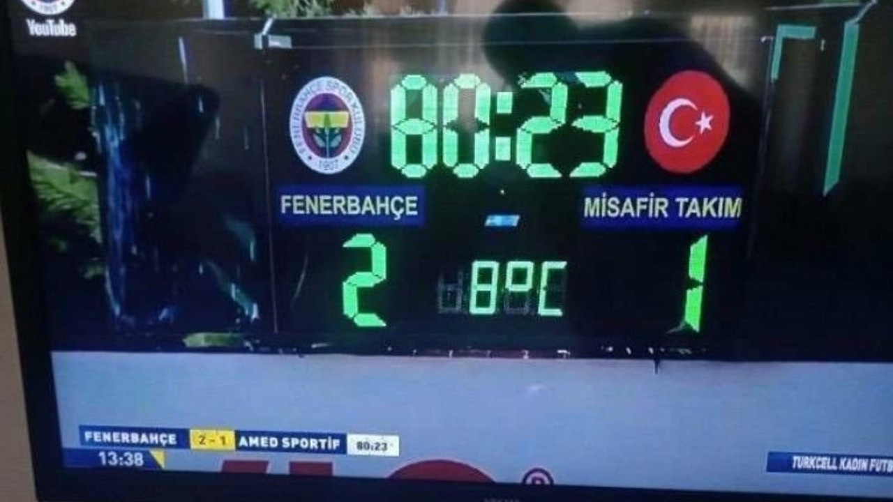 Amedspor'un 'misafir takım' tepkisine Fenerbahçe'den yanıt