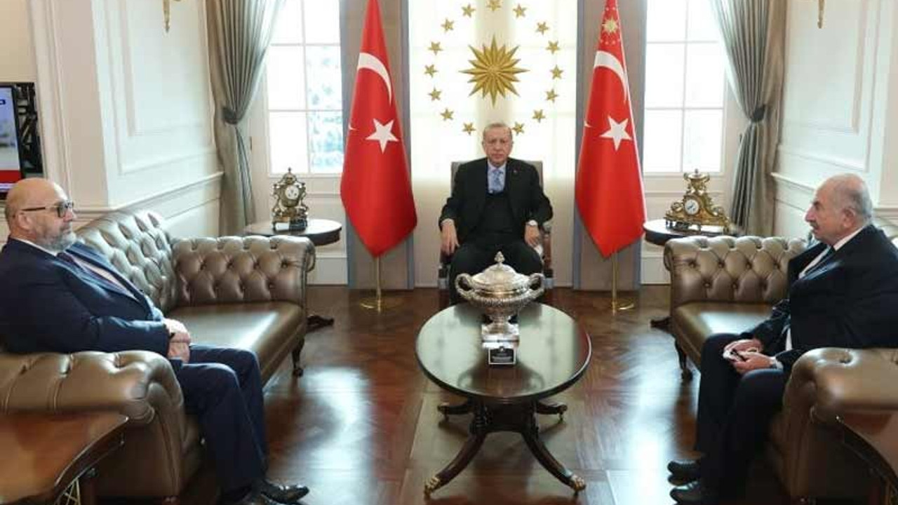 Erdoğan, Peker'in 'rüşvet' iddialarıyla gündem olan Bedros Şirinoğlu'yla görüştü