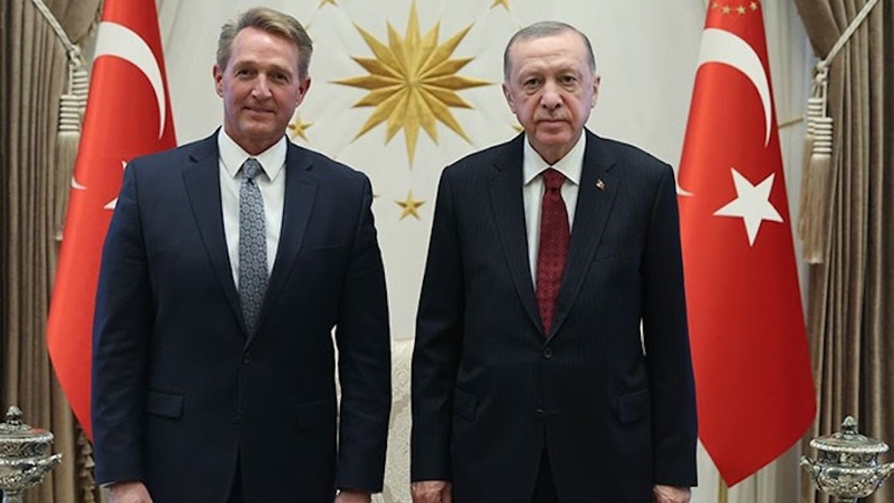 Erdoğan, ABD Büyükelçisi Flake'i Saray'da kabul etti