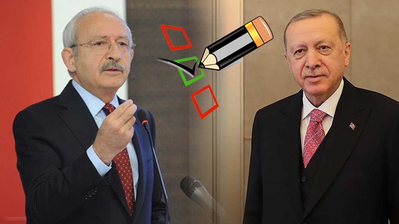 Anket: Kılıçdaroğlu, Erdoğan'a 3 puan fark attı