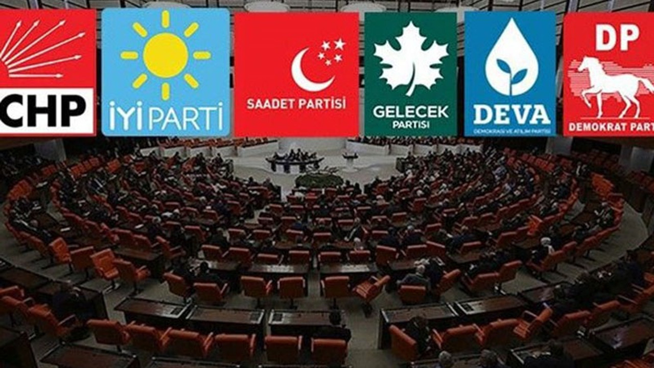 6 partinin genel başkanı, 'güçlendirilmiş parlamenter sistem' gündemiyle bir araya geliyor