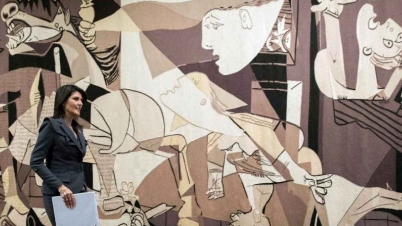 Rockefeller, Picasso'nun Guernica'sını BM'ye iade etti