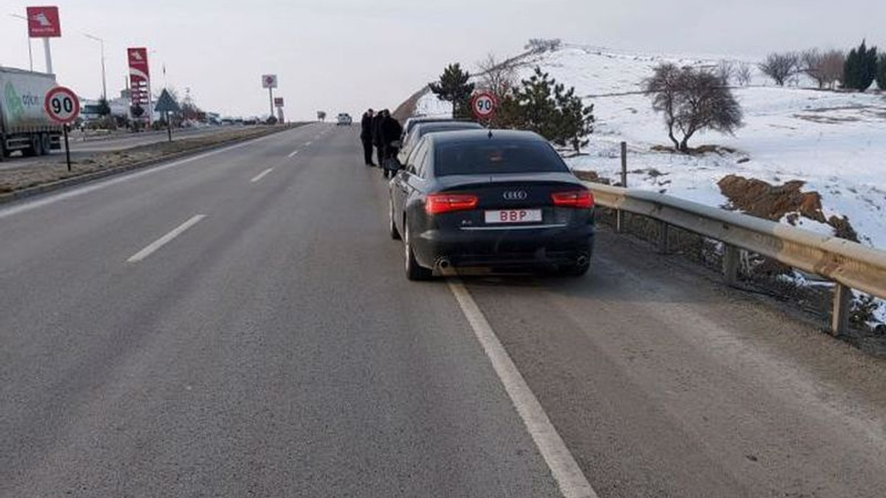 BBP Genel Başkanı Destici'nin aracının çarptığı köpek öldü