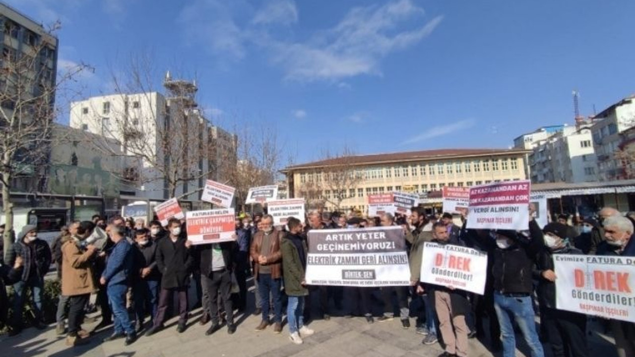 Antep’te işçiler alanlara indi: İnsanca yaşamaya yetecek zammı istiyoruz