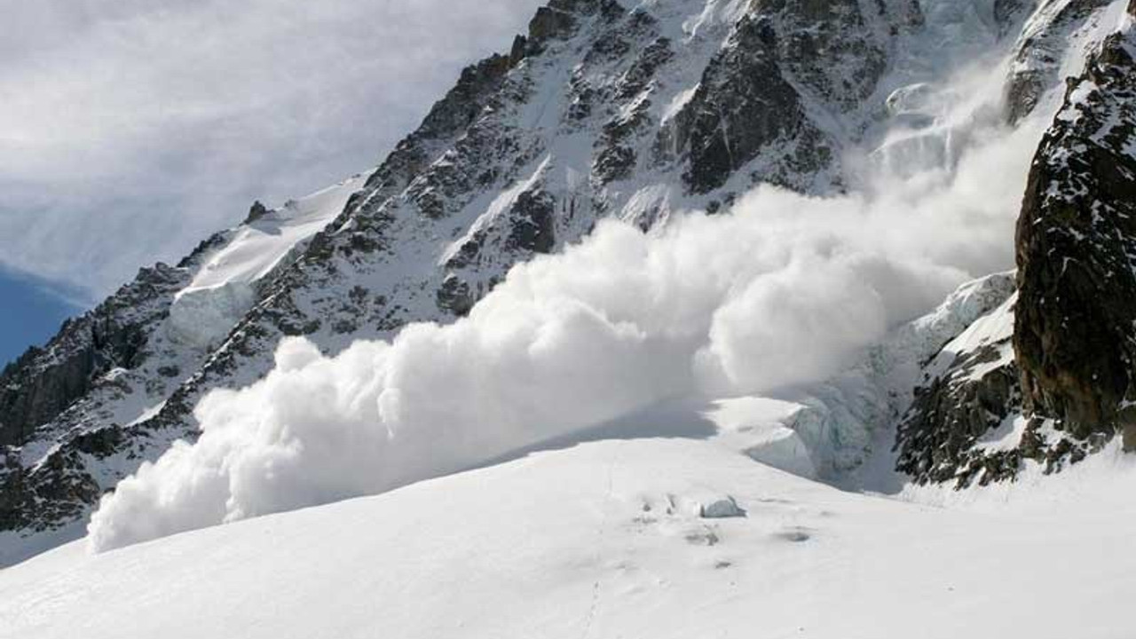 Meteorolojiden çığ uyarısı