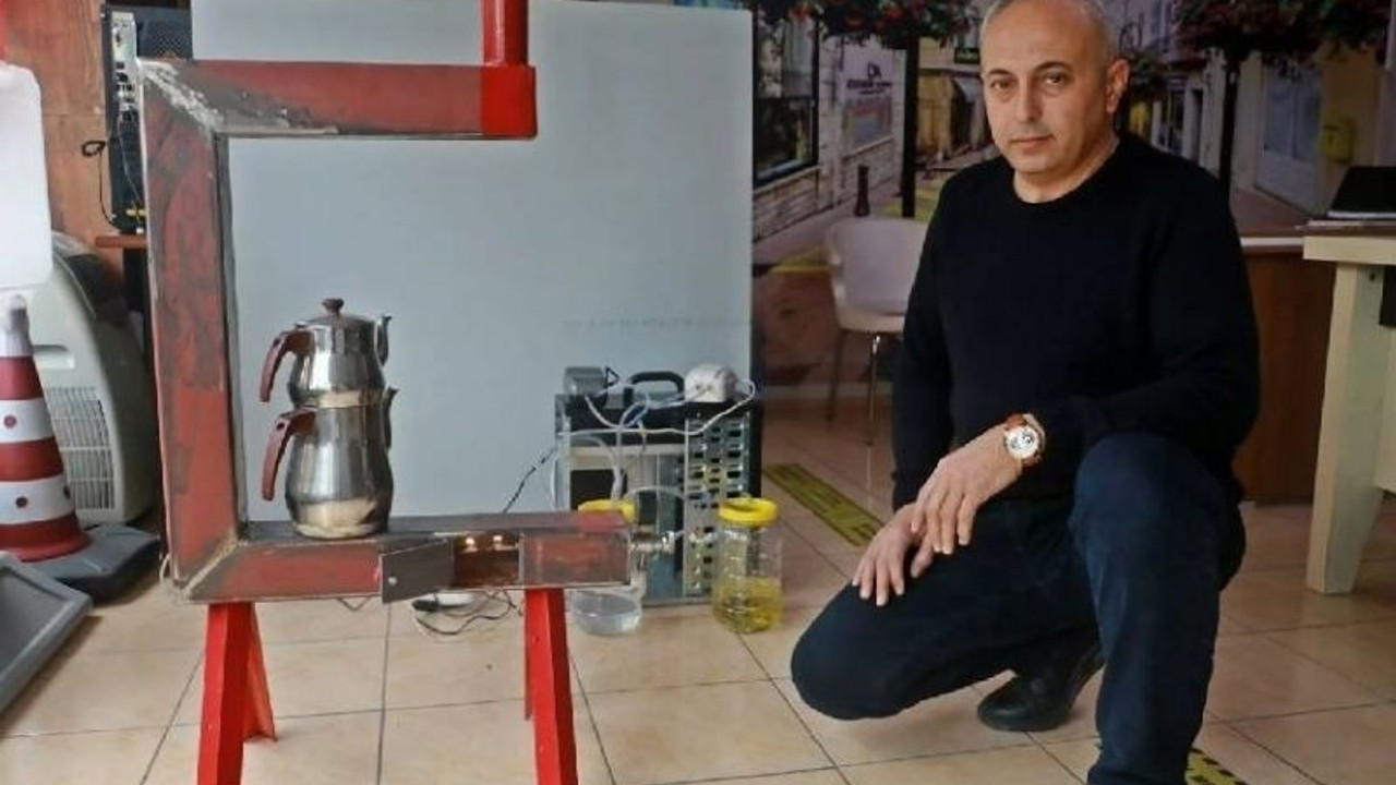 Elektrik faturası zorladı; 1.5 litre benzinle 3 gün ısıtan soba yaptı