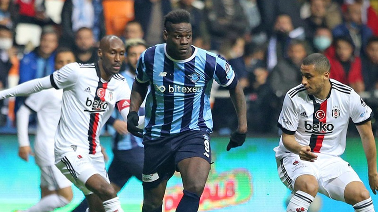 Beşiktaş, Adana'da galibiyeti son dakikada kaçırdı: 1-1