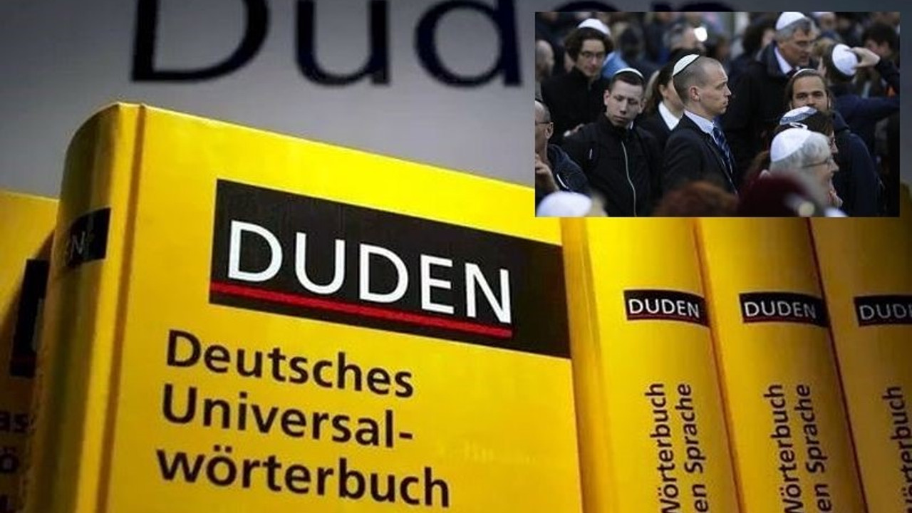 Almanca sözlükte Yahudi kelimesinin tanımı tepkiler üzerine değiştirildi