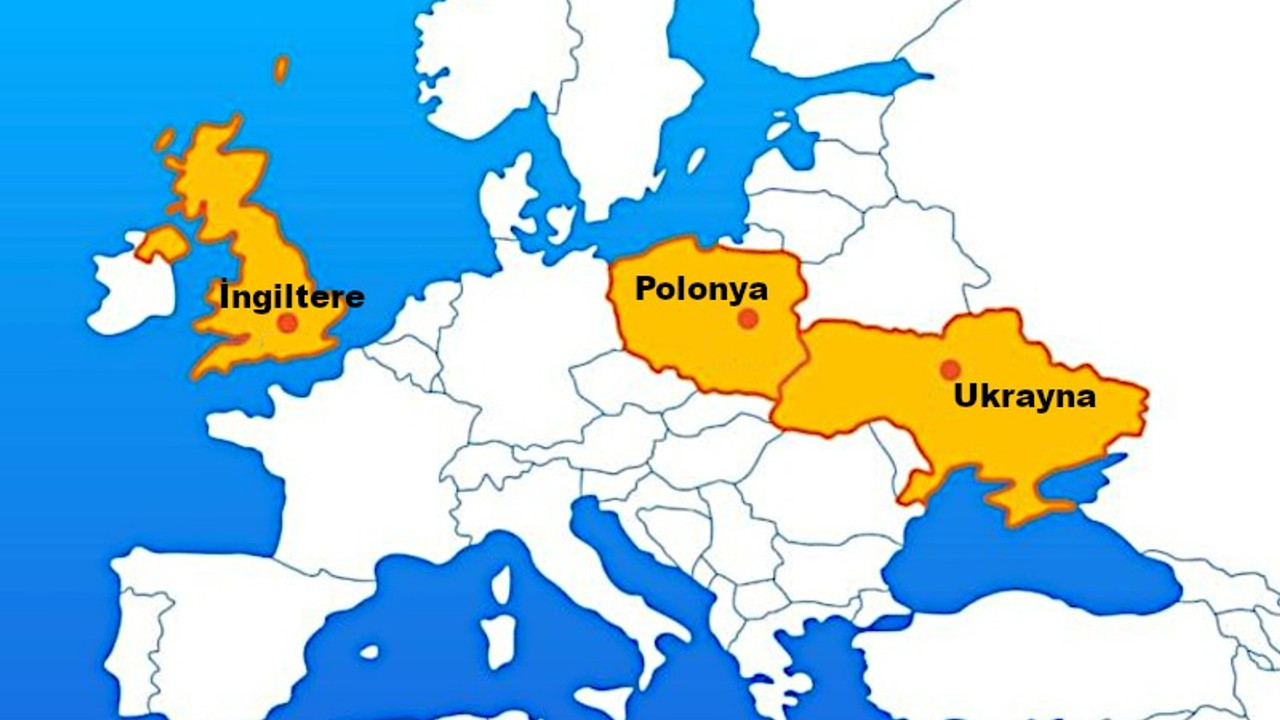 Ukrayna, İngiltere ve Polonya üçlü ittifak kurdu