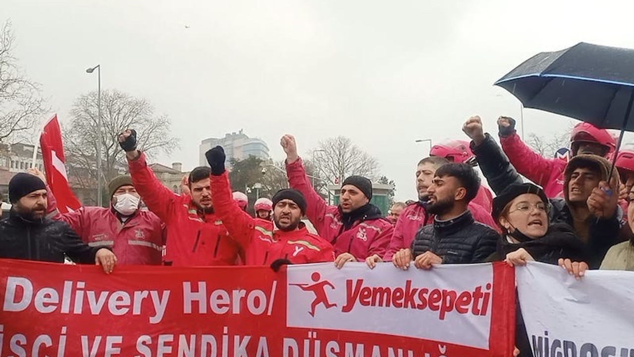 Yemeksepeti işçileri: Hakkımız olanı istiyoruz