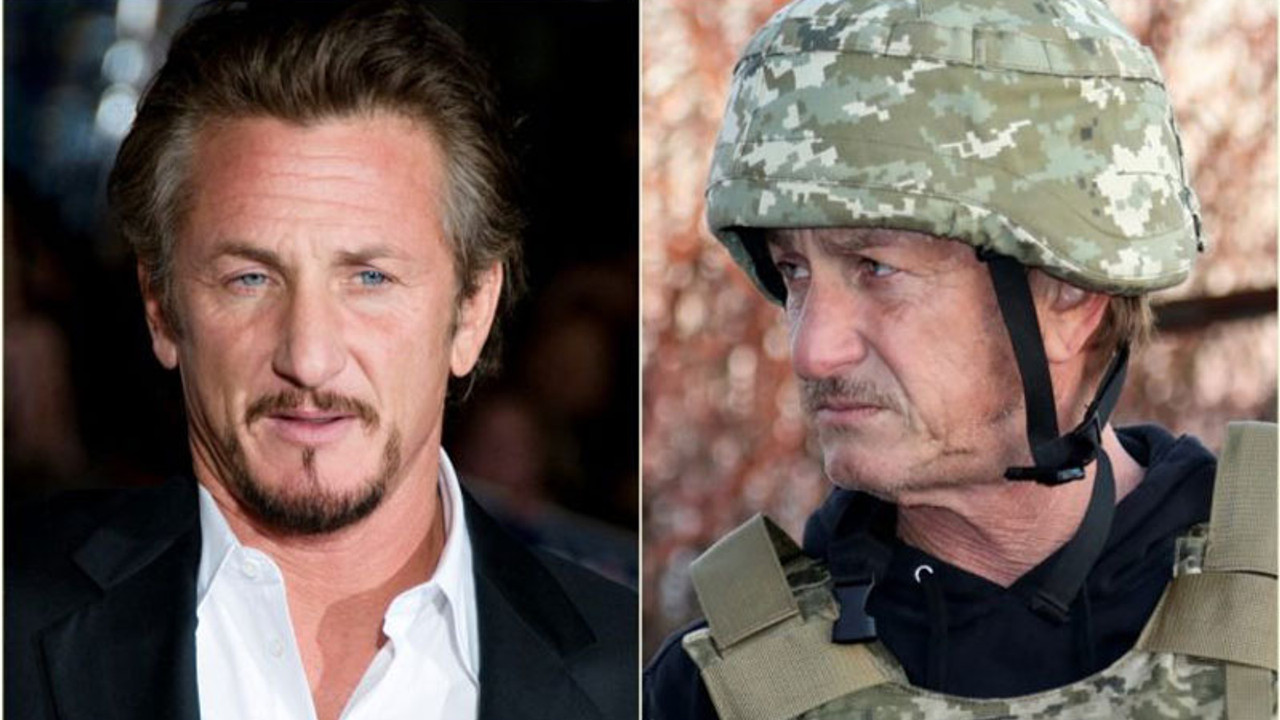 Oyuncu Sean Penn Ukrayna'ya gitti: Penn Rusya'nın saldırısını belgesel yapacak