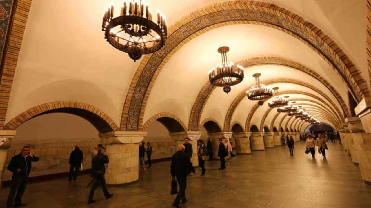 Kiev metrosu neden bu kadar derine yapıldı?