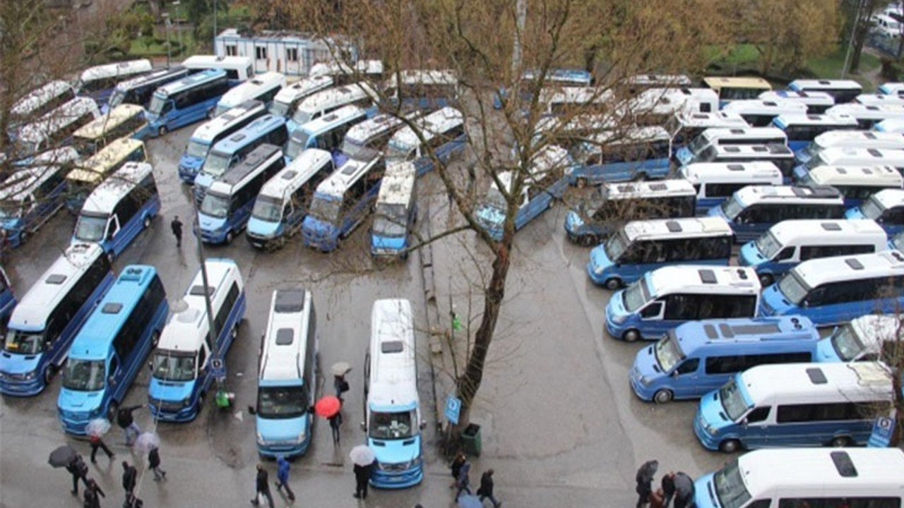 Ankara’da otobüs ve minibüs şoförleri kontak kapattı