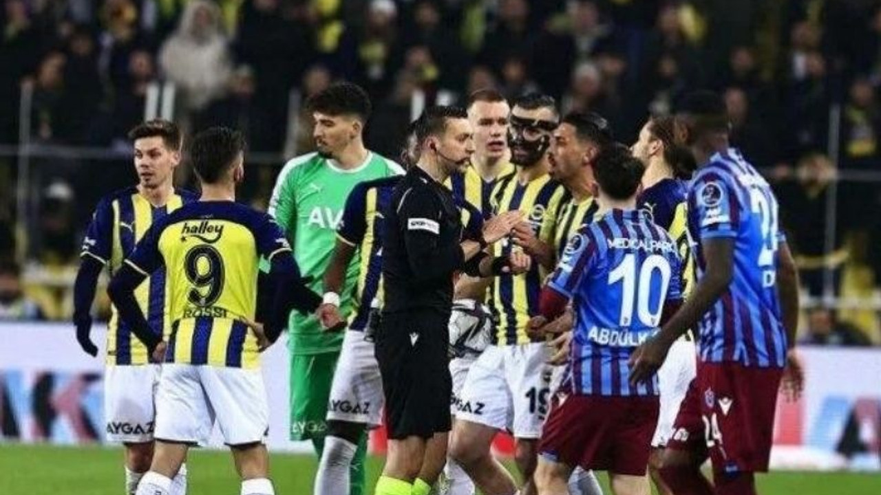 PFDK, Fenerbahçe-Trabzonspor maçının cezalarını açıkladı