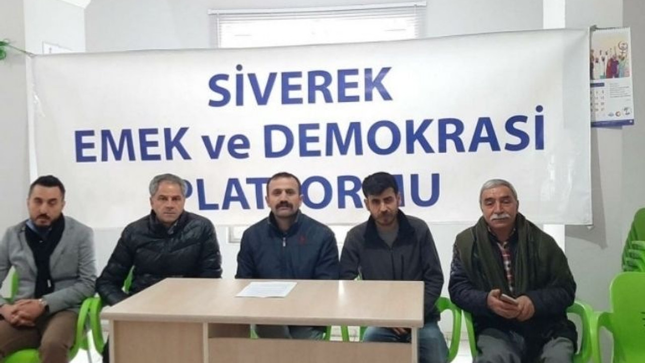Siverek Emek ve Demokrasi Platformu kuruluşunu deklare etti