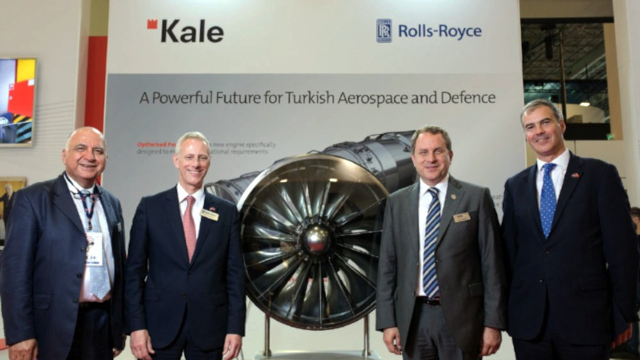 Rolls-Royce ve Kale Grubu yerli savaş uçağına motor üretecek