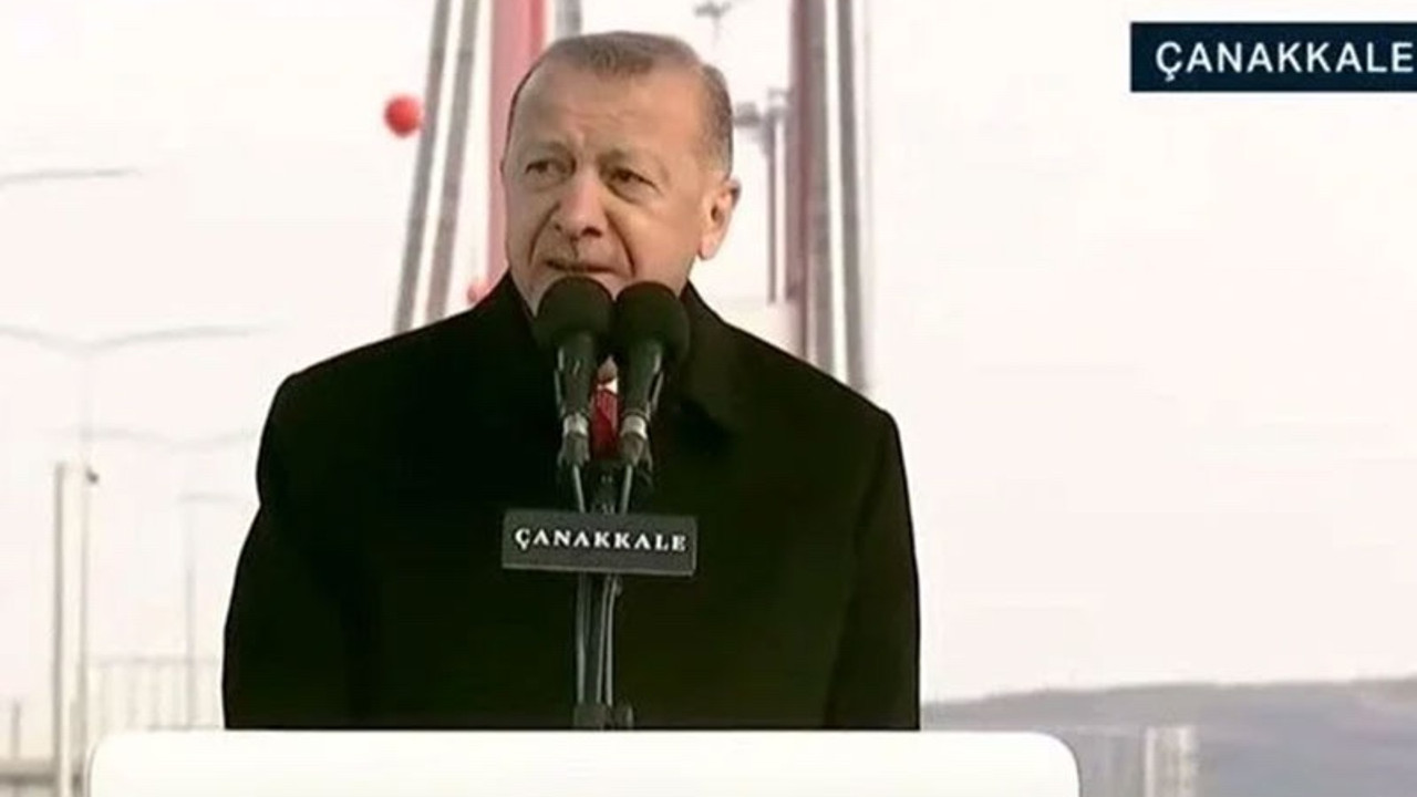 Erdoğan, köprü için '200 lira pahalı mı?' diye sorunca 'Pahalı' yanıtını aldı