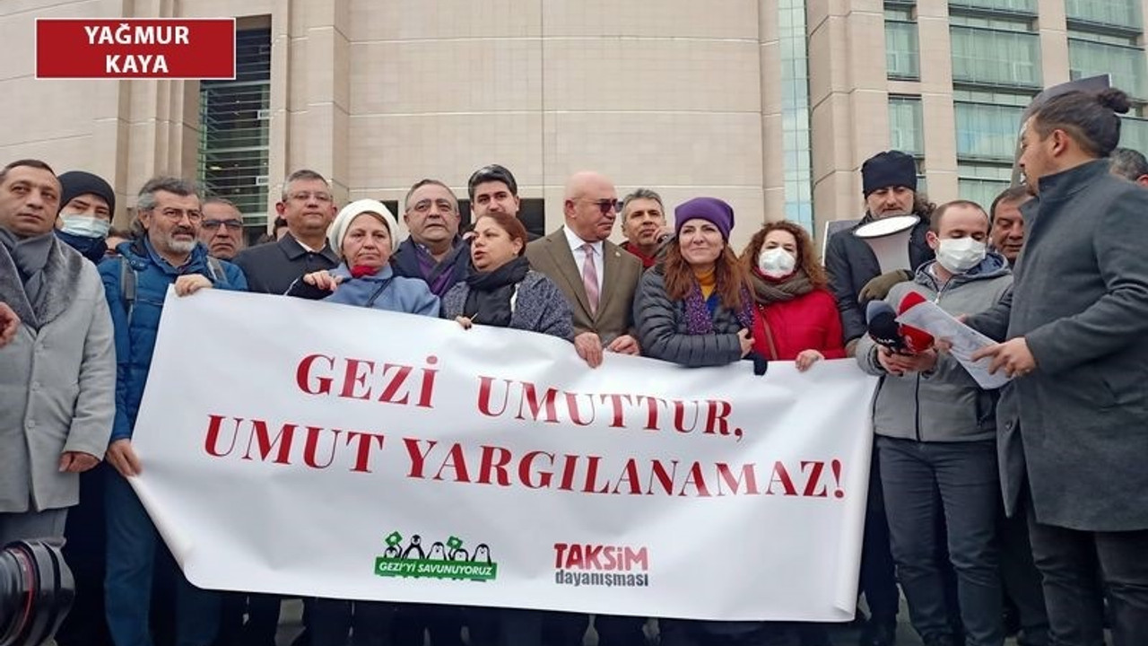 Gezi Davası sonrası açıklama: Gezi'de sokağa çıkan milyonlar nerede?