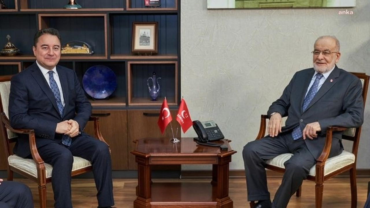 Ali Babacan, Temel Karamollaoğlu’nu ziyaret etti