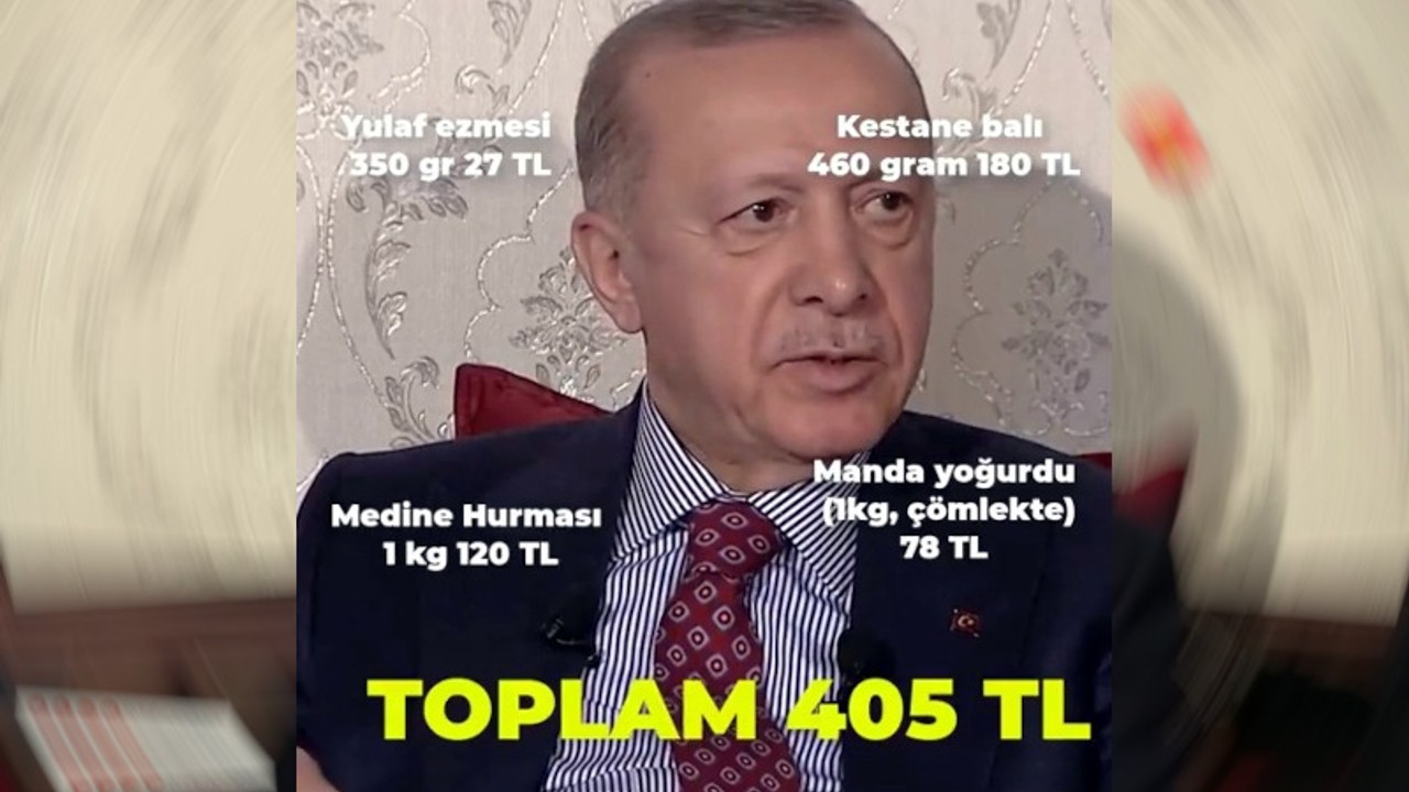 Erdoğan'a siyasilerden ve sosyal medyadan 'manda yoğurdu' tepkisi