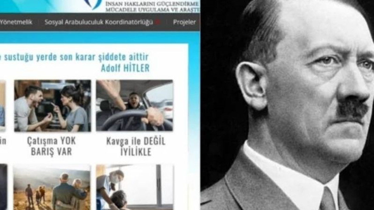 Celal Bayar Üniversitesi'nden 'Hitler'li tanıtım