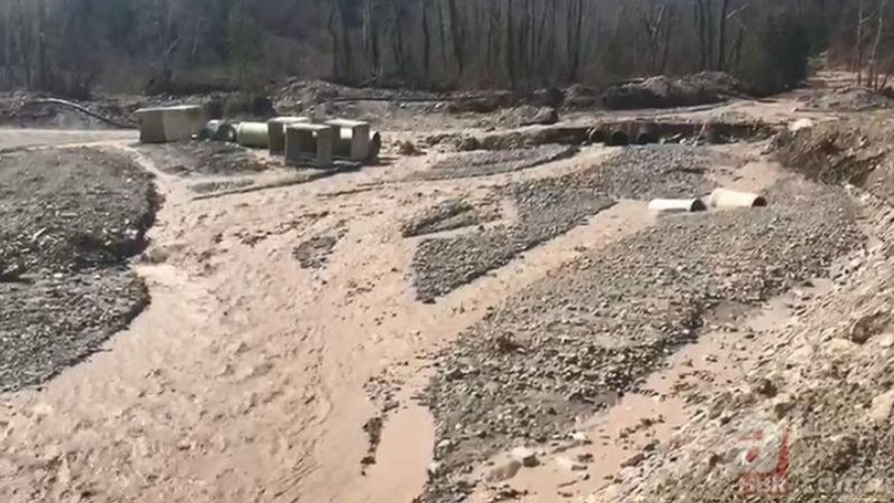 Kastamonu ile Sinop'u birbirine bağlayan 4 köprü sel nedeniyle yıkıldı