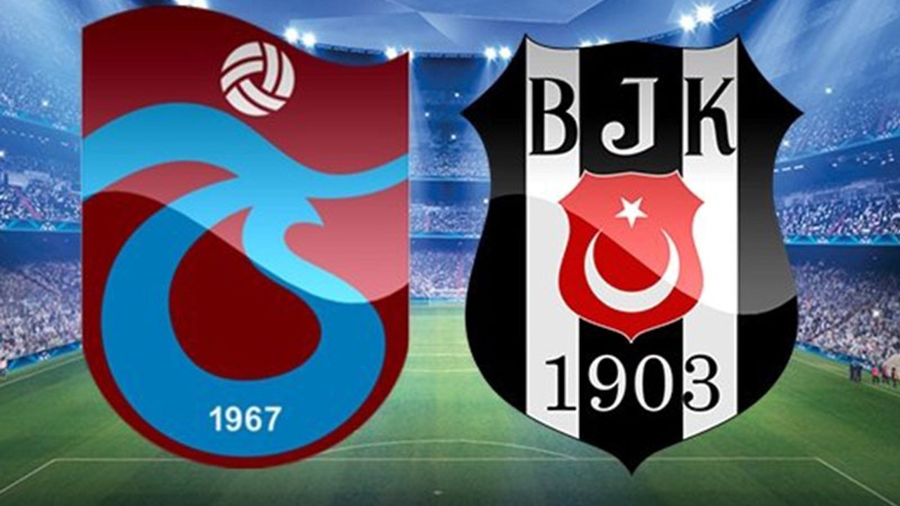 Trabzon 1-1 Beşiktaş: Maç berabere bitti