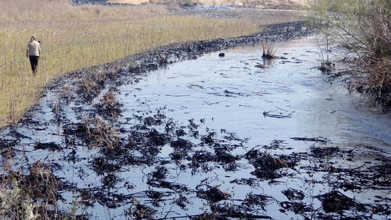 Edirne'de fuel oil kazanı patladı, tonlarca yakıt çevreye yayıldı