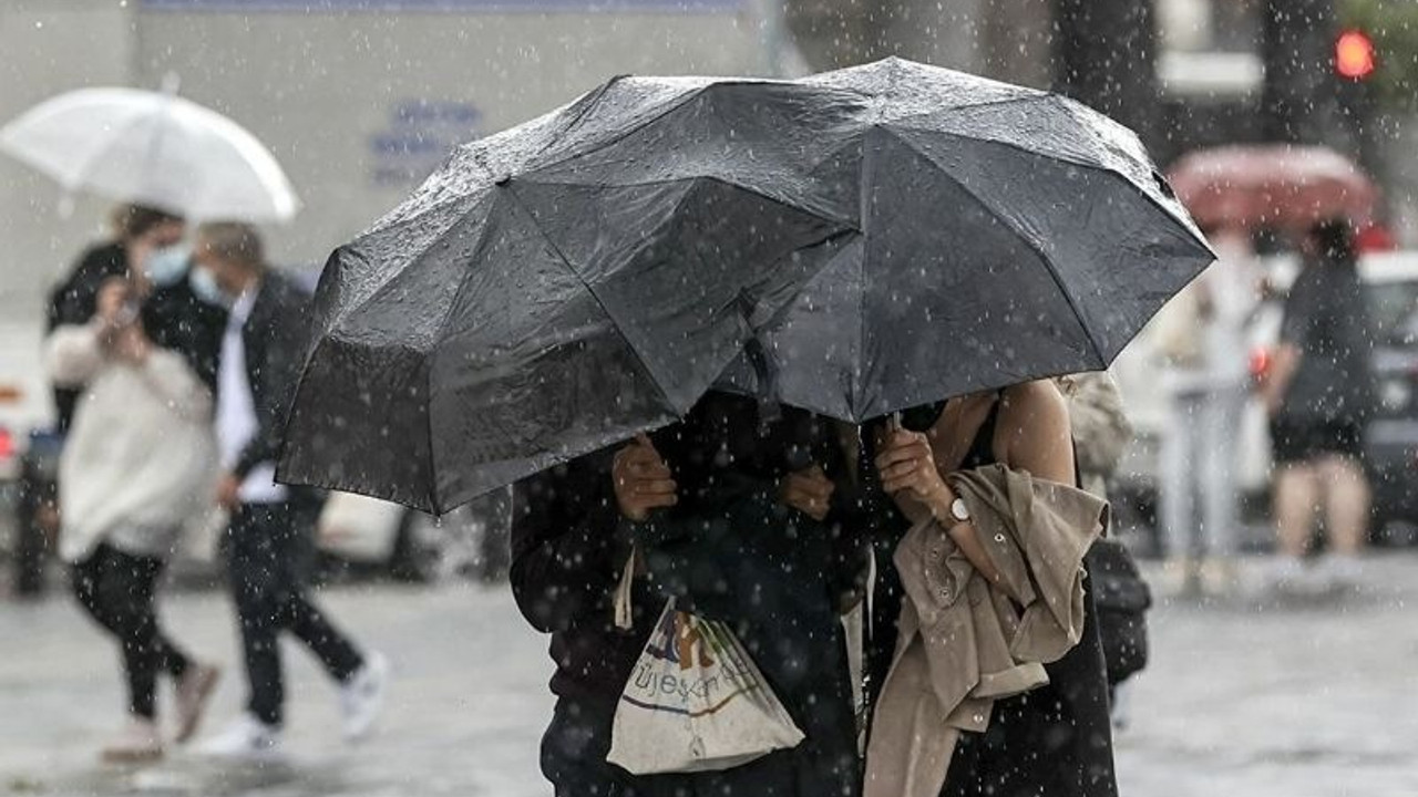 Meteoroloji'den ülke genelinde sağanak yağış uyarısı