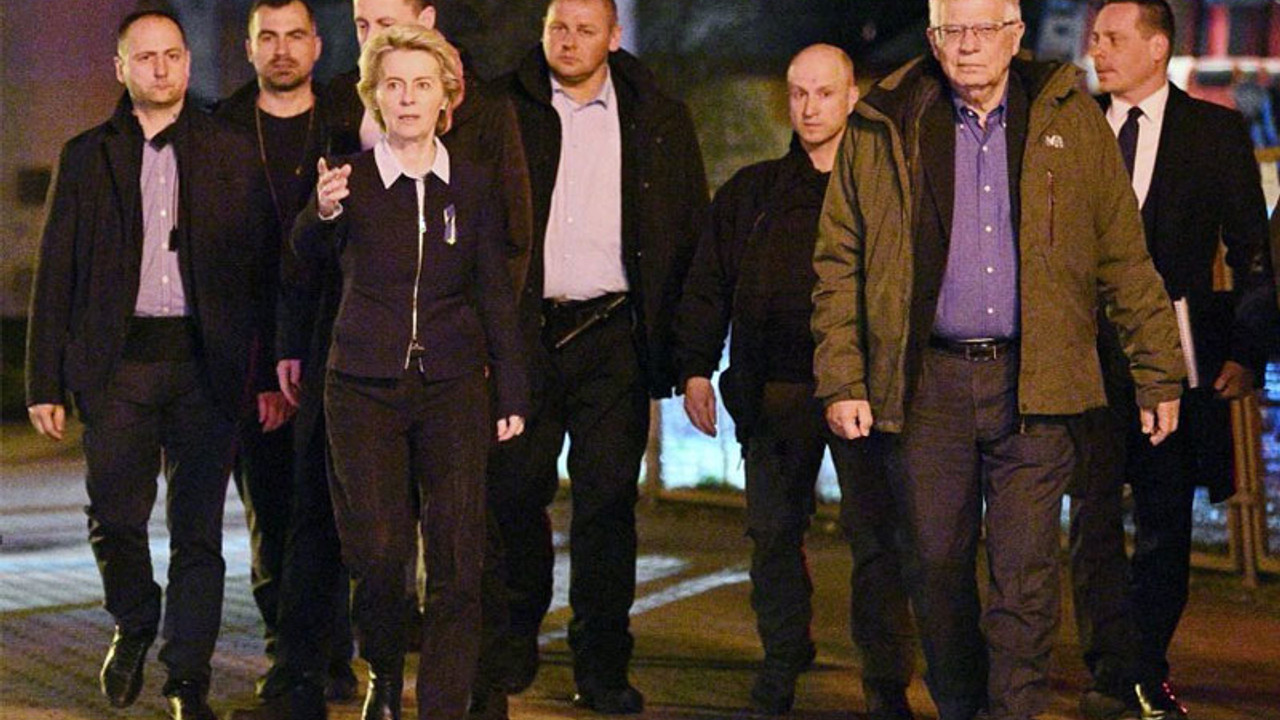 AB Komisyon Başkanı Leyen ve AB'nin dış politika şefi Borrell bugün Kiev'e gidiyor