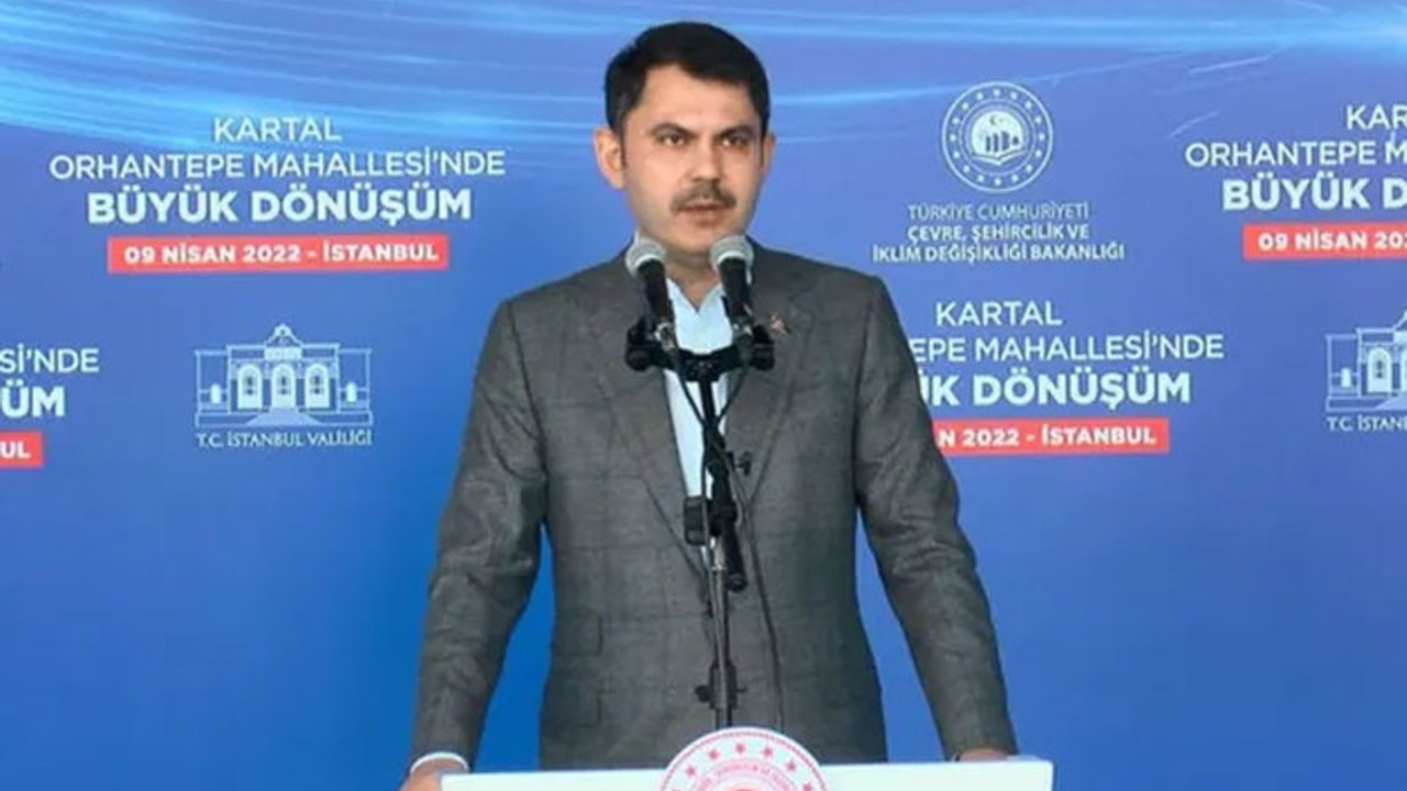 Bakan Kurum: 350 bin kentsel dönüşüm projesi devam ediyor