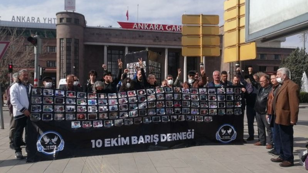 Ankara Katliamı’nda yaşamını yitirenler anıldı