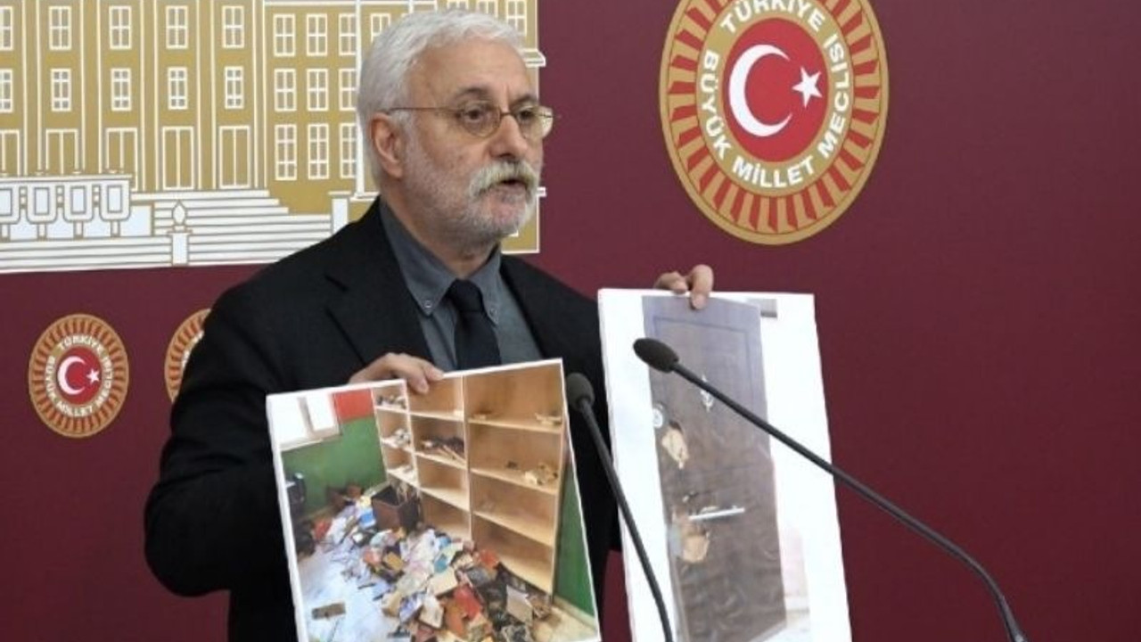 HDP'li Oluç: 4 katlı ilçe binamızı yıkmışlar; bu barbarlığın fotoğrafıdır