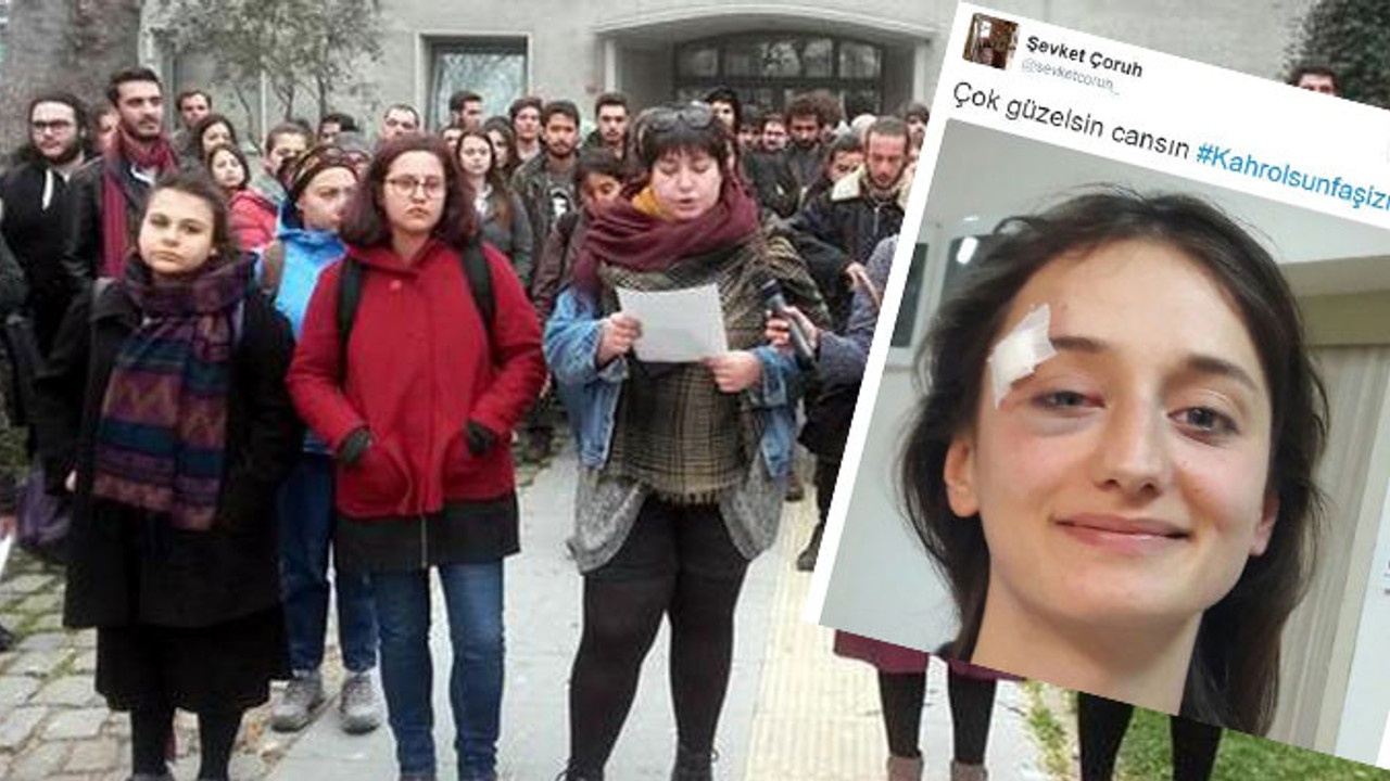 Ünlü oyuncudan 'Kahrolsun faşizm'li destek