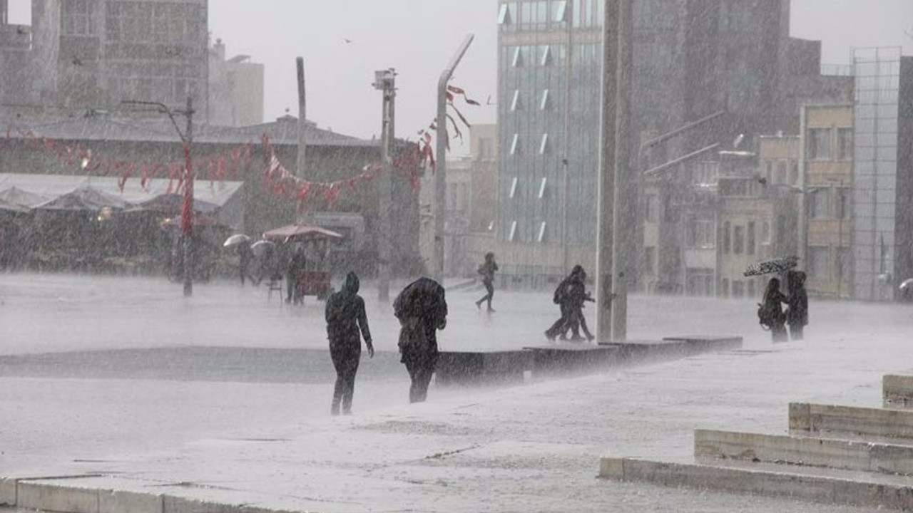 İstanbul'da kuvvetli yağış bekleniyor