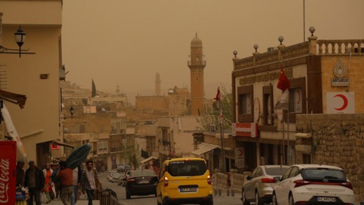 Mardin toz altında kaldı