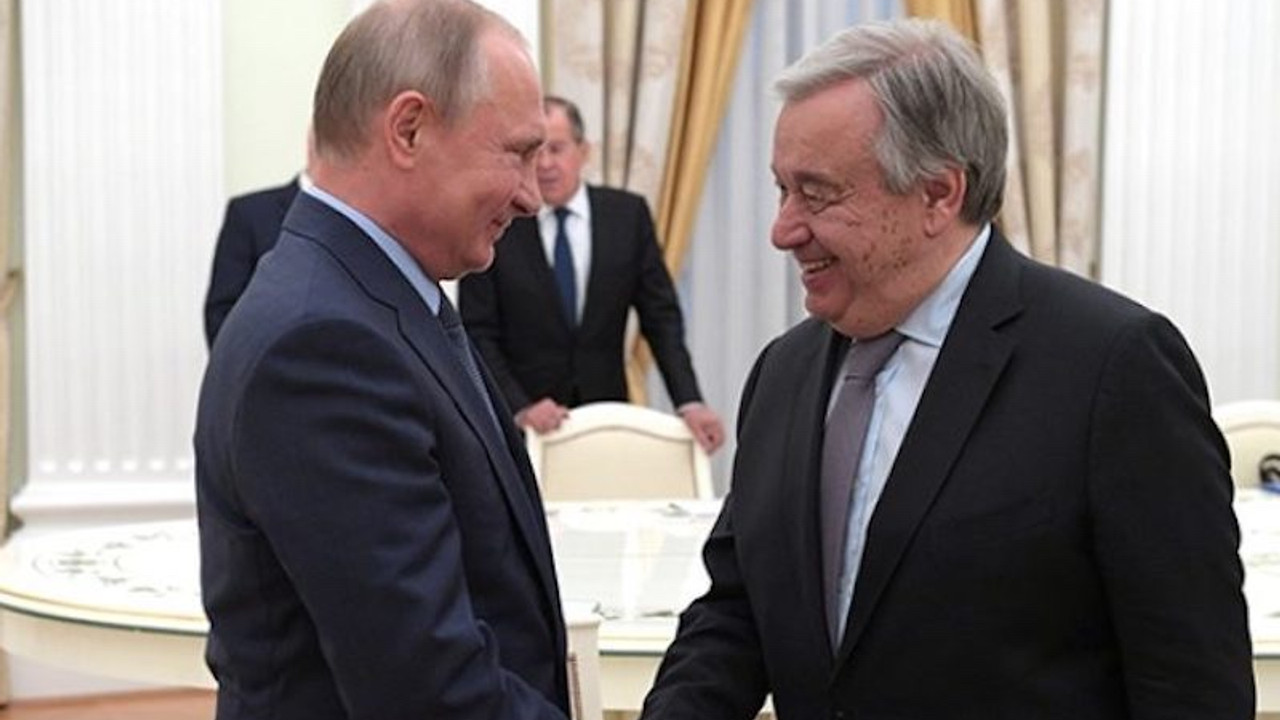 Kremlin duyurdu: Putin, BM Genel Sekreteri Antonio Guterres ile görüşecek