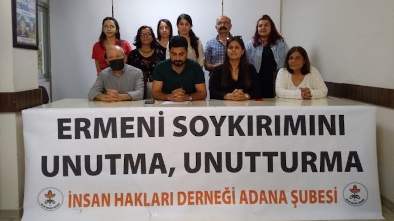 İHD: Ermeni Soykırımı 107 yıldır inkar ediliyor