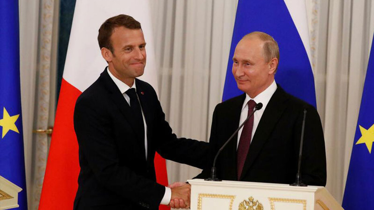 Putin, Macron’u tebrik etti