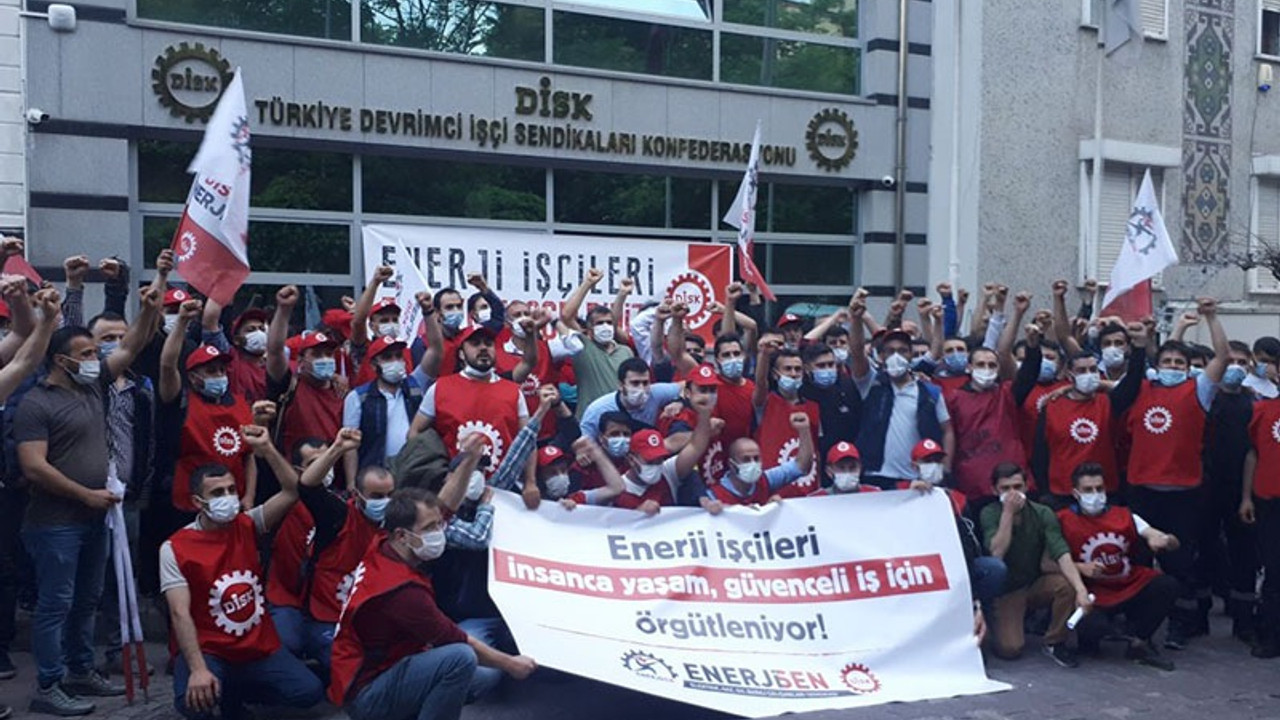 EnerjiSa işçileri Bursa’da: Zafer direnen emekçinin olacak